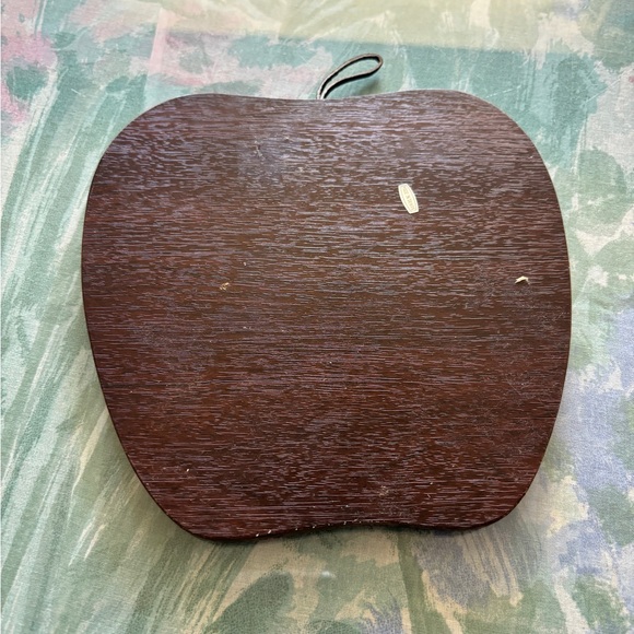 Vintage Folk Art Hand Painted Cork Trivet Wall Decor - Picture 2 of 7